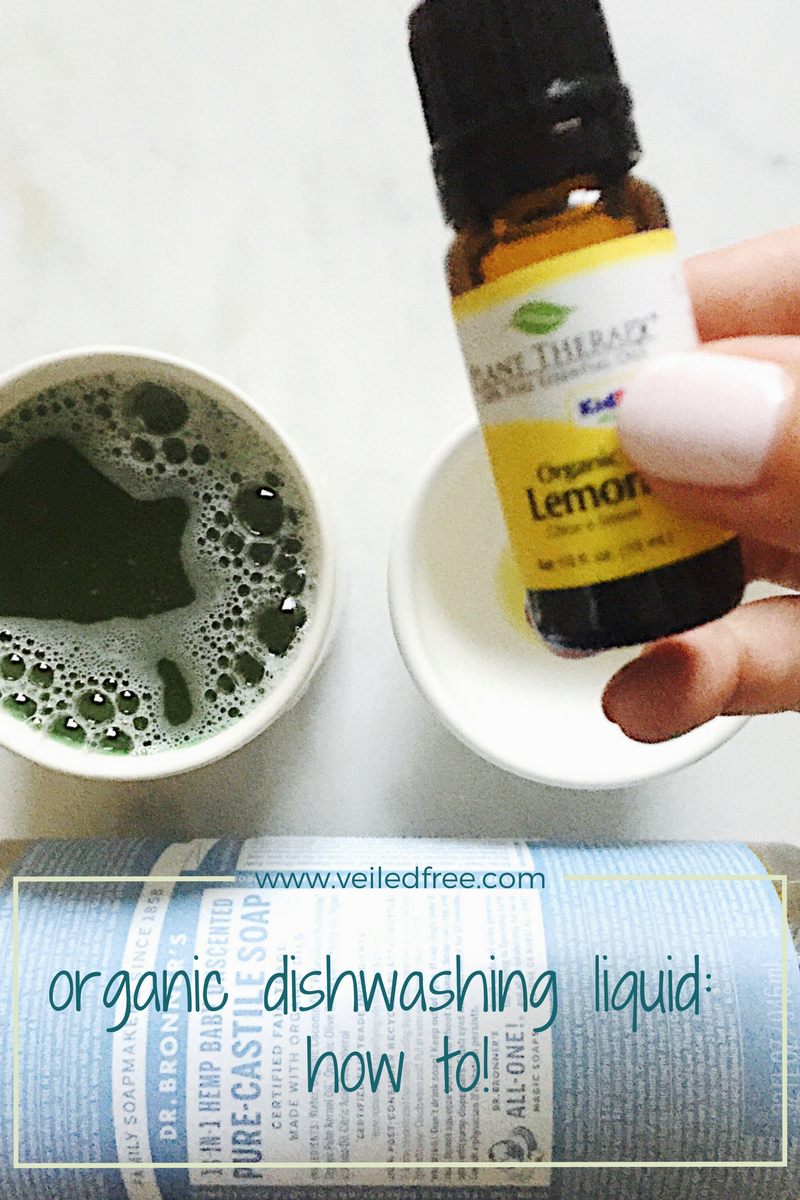 organic dishwashing liquid