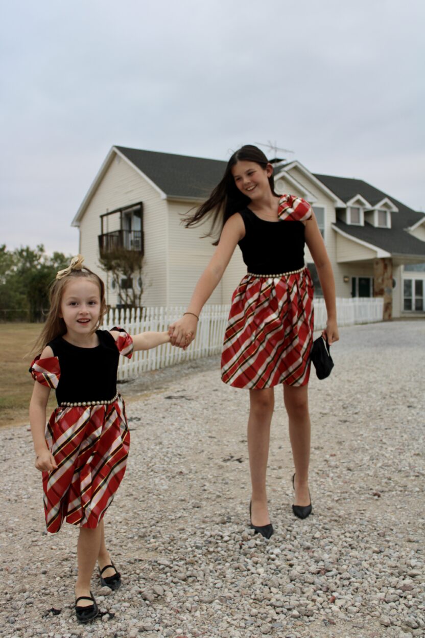 matching christmas dresses