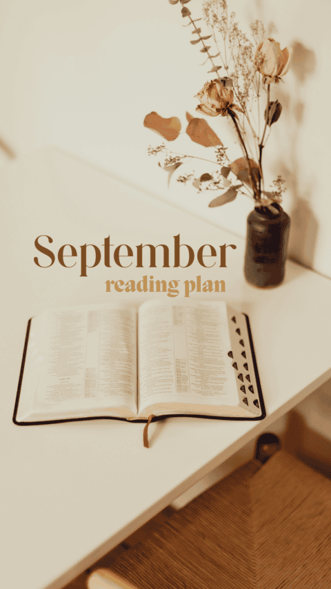 September Bible reading plan