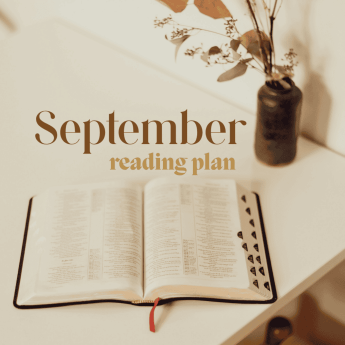 September Bible reading plan