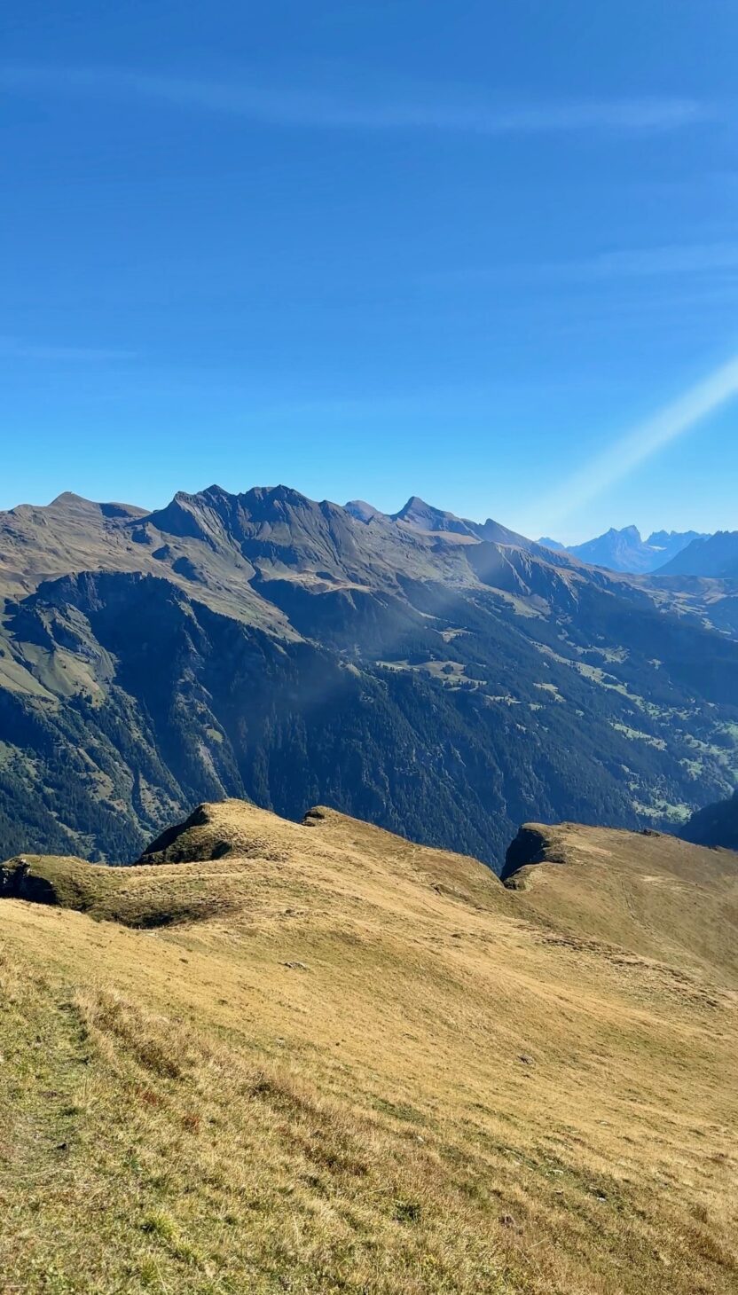 View Of Mannlichen In Jungfrau Region