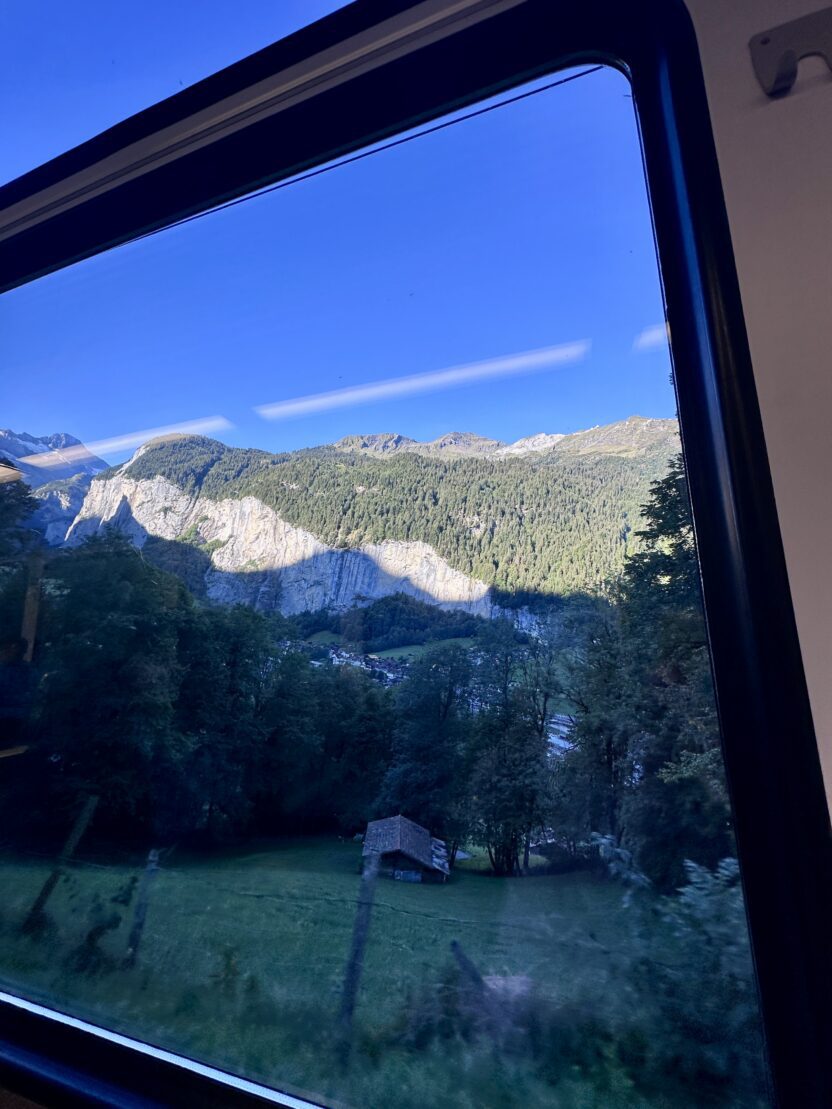train from lauterbrunnen to mannlichen